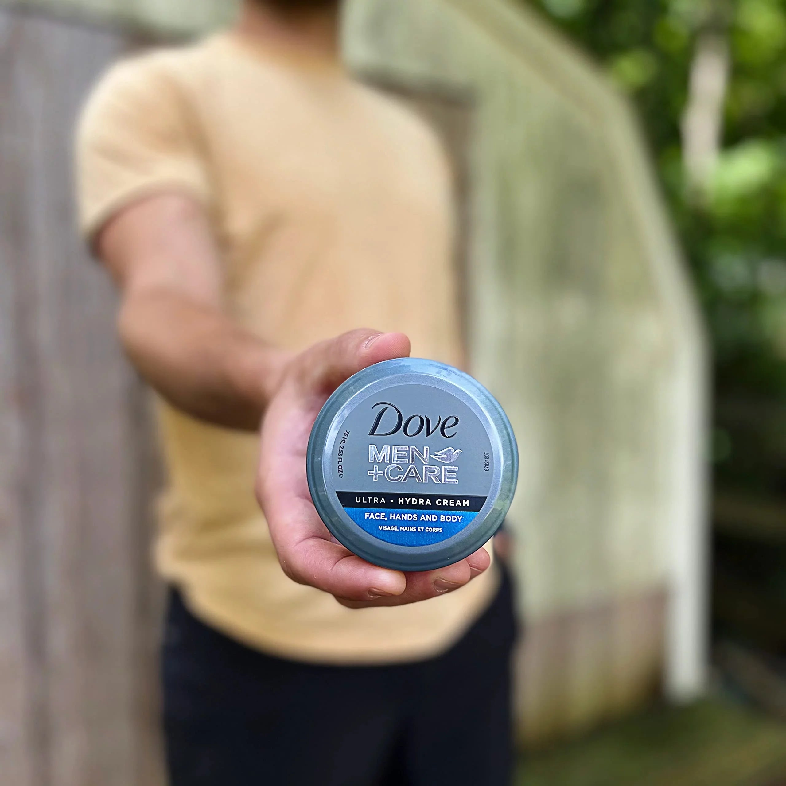 Dove Men+Care Ultra Hydra Cream, Face, Hands And Body Care, All Skin Types, 6 Pack Of 5.07 Oz Each.