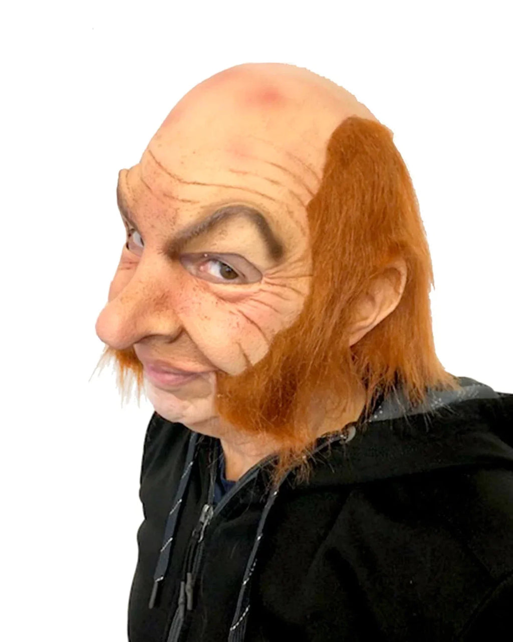 Stylish Leprechaun Half Mask w/ Hair