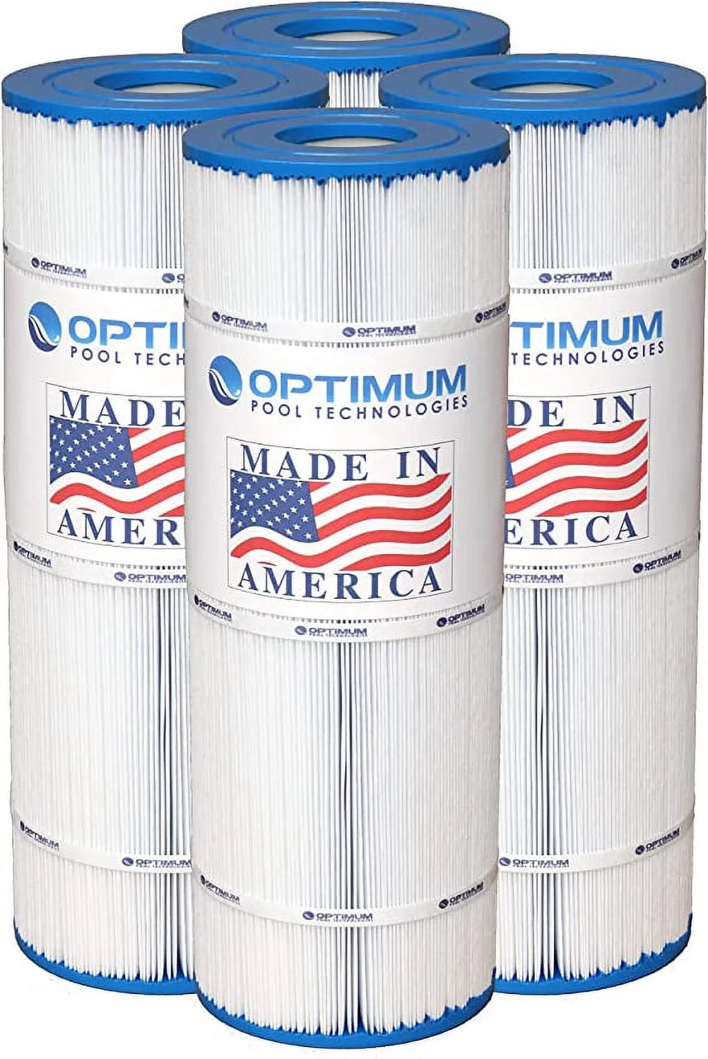 Pool Filter 4 Pack Replacement for Pentair Clean & Clear Plus 320; 80 SQ. FT. Cartridge Element - Made in USA