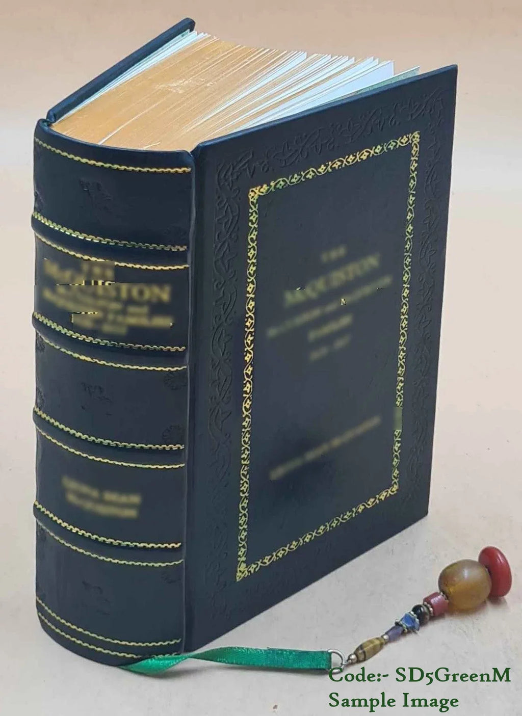 Stylish Doctrine of the Manifestations of the Son of God Under the Economy of the Old Testament 1852 [Premium Leather Bound]