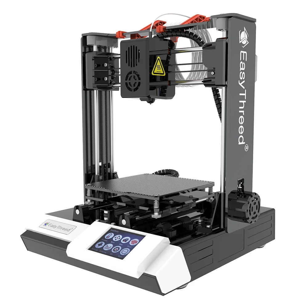 EasyThreed 3D printer,Print Size Removable K6 Plus 3D Printer TF Kids HUIOP Printers 3D-Printer 3D Printer Hine 100x100x100mm/4x4x4inches MIZUH Comes Plus Printer Hine ICHU