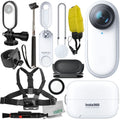 Stylish Ultimaxx Starter Insta360 GO 2 Action Camera Bundle - Includes: Action Camera Frame Adapter, Selfie-Stick, Floating Wrist Strap & Much More