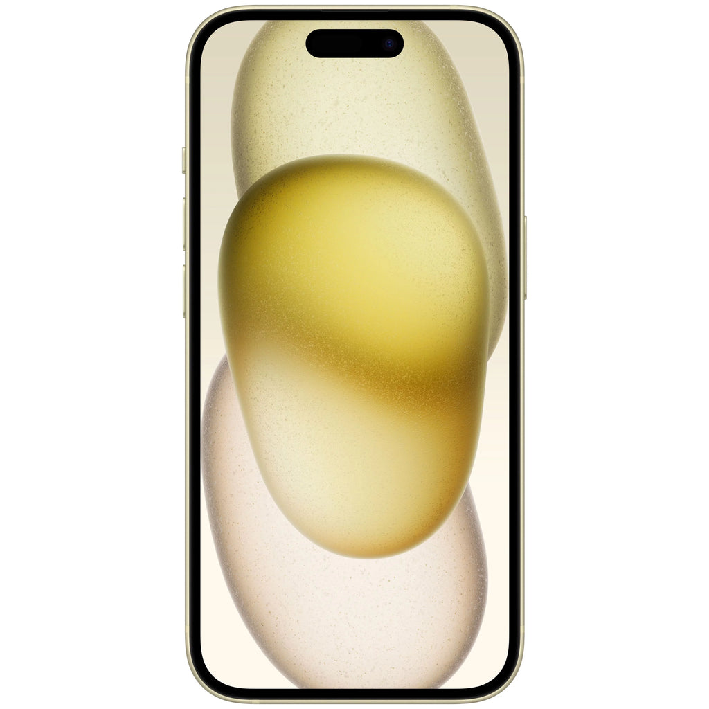 Total By Verizon Apple iPhone 15, 256GB, Yellow - Prepaid Smartphone - Exclusive Design