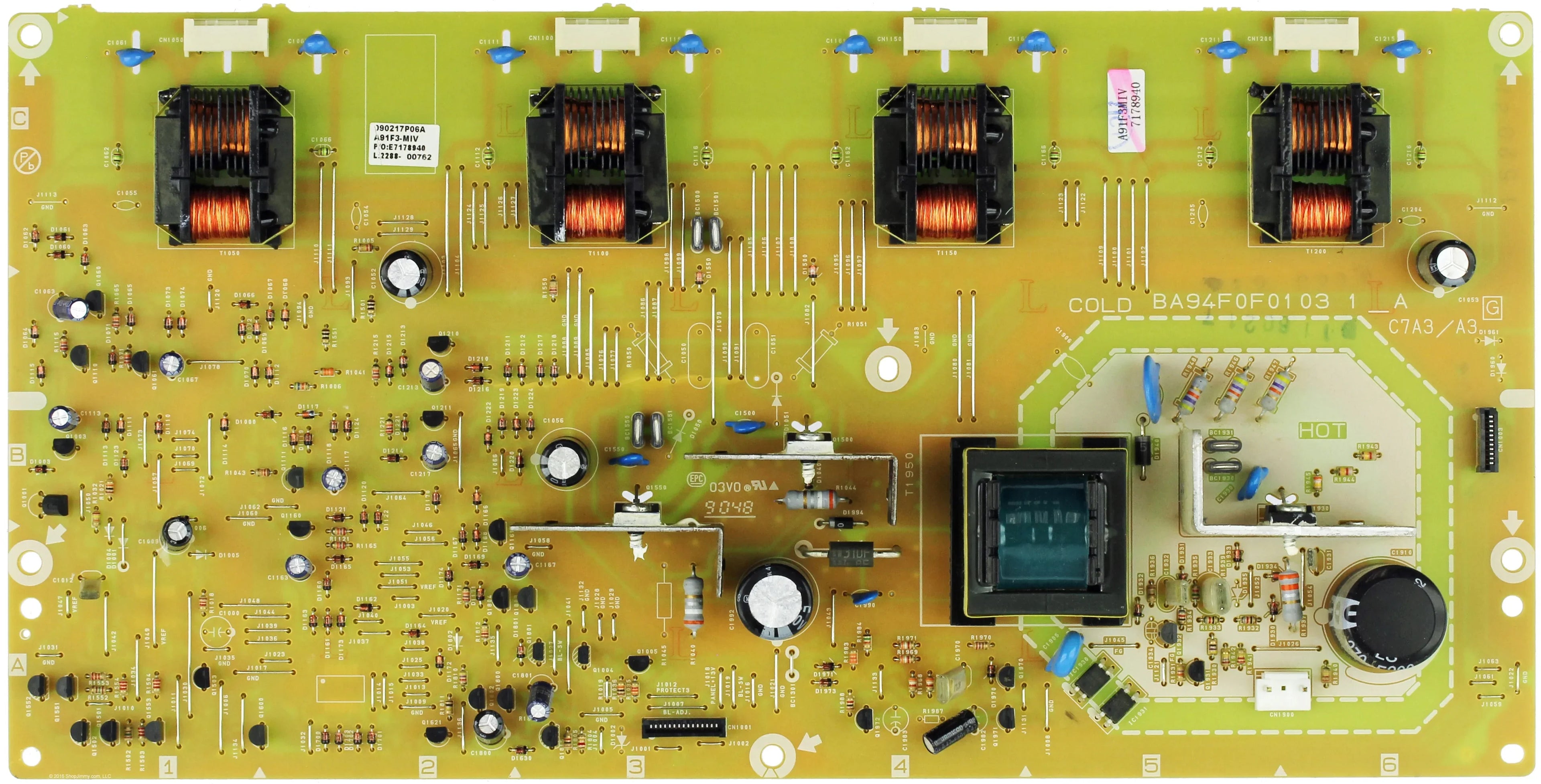 Sylvania/Magnavox A91F0M1V-001-IV Inverter Unit