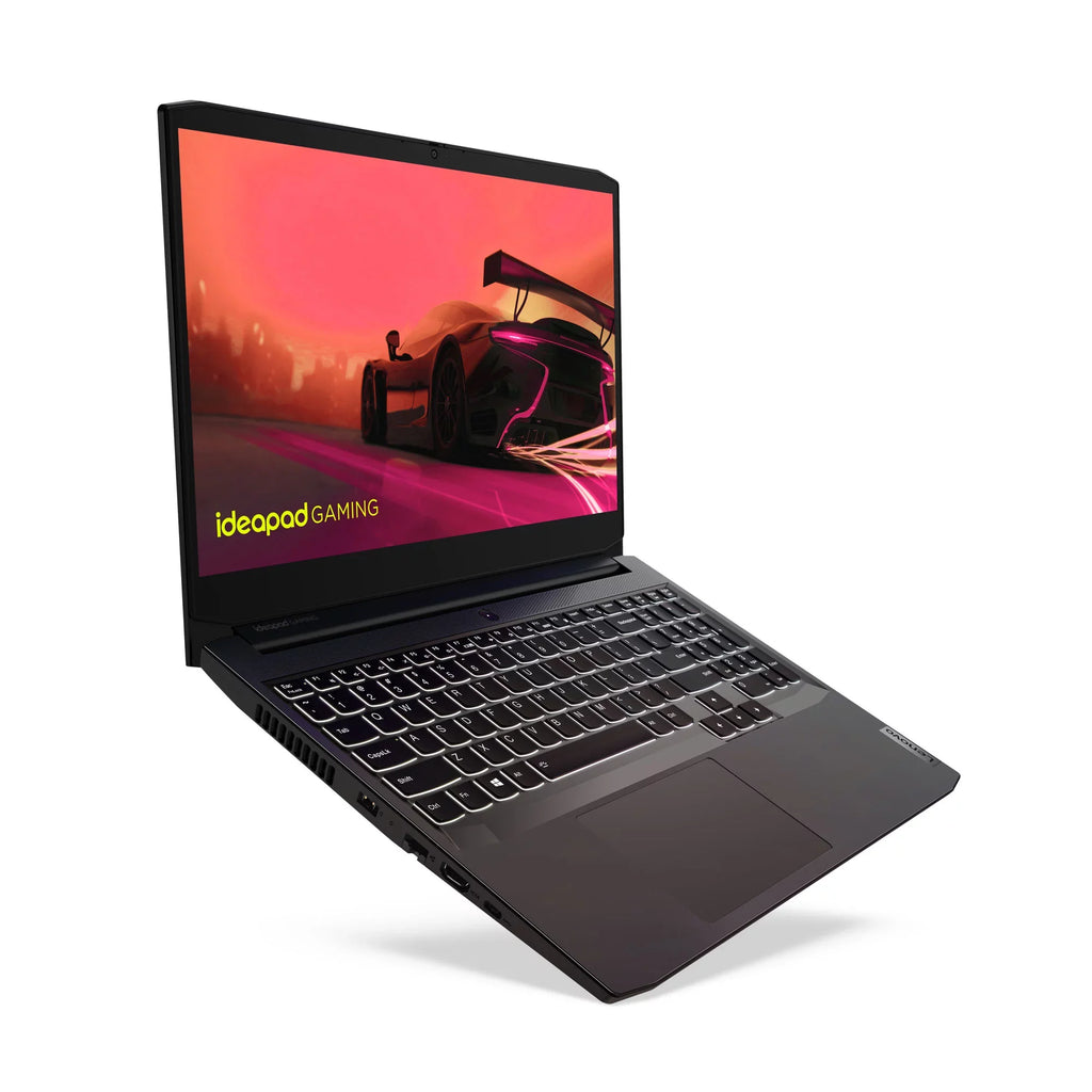 IdeaPad 15.6" FHD Gaming Laptop, AMD Ryzen 5 5600H, 8GB RAM, 1TB HD & 256GB SSD, Windows 10 Home, Black, 82K20001US