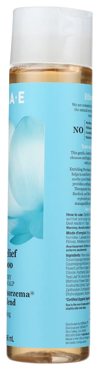 Stylish Derma-E Scalp Relief Shampoo, 10 oz