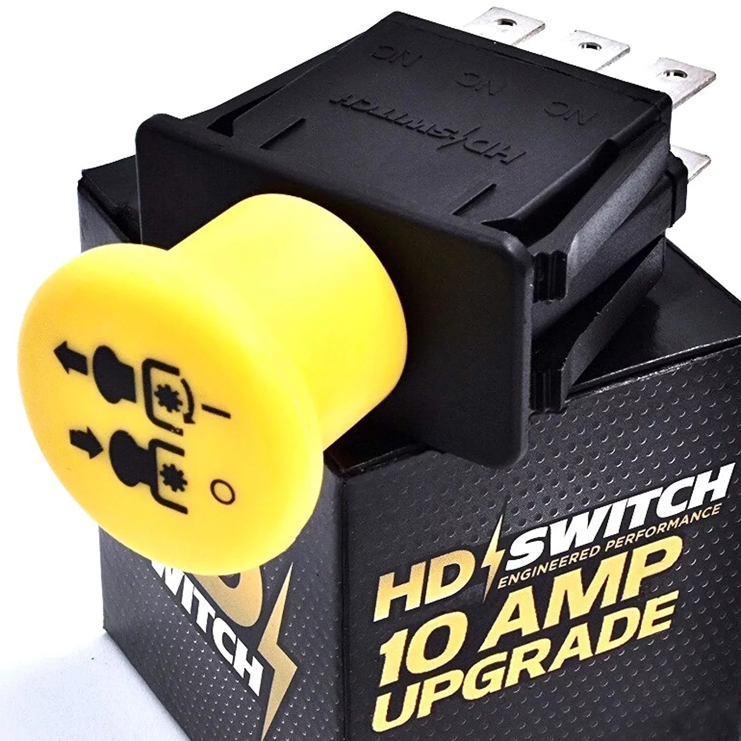 HD Switch 10 AMP Upgrade IP53 Sealed Blade Clutch PTO Switch - fits Scag 463034 Cheetah Freedom Z Tiger Cub SMZ-48, SSZ-20CV - Exclusive Design