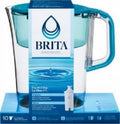 Stylish Brita 50686 Water Filter Pitcher + Filter, 10 Cup Capacity - Quantity 2