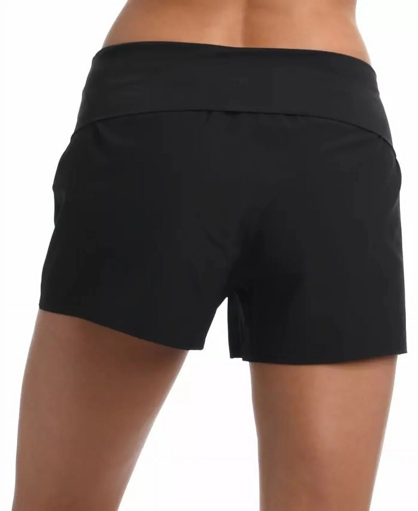 Stylish La Blanca Women's All Aboard 3" Board Short, Black//All Aboard, XL
