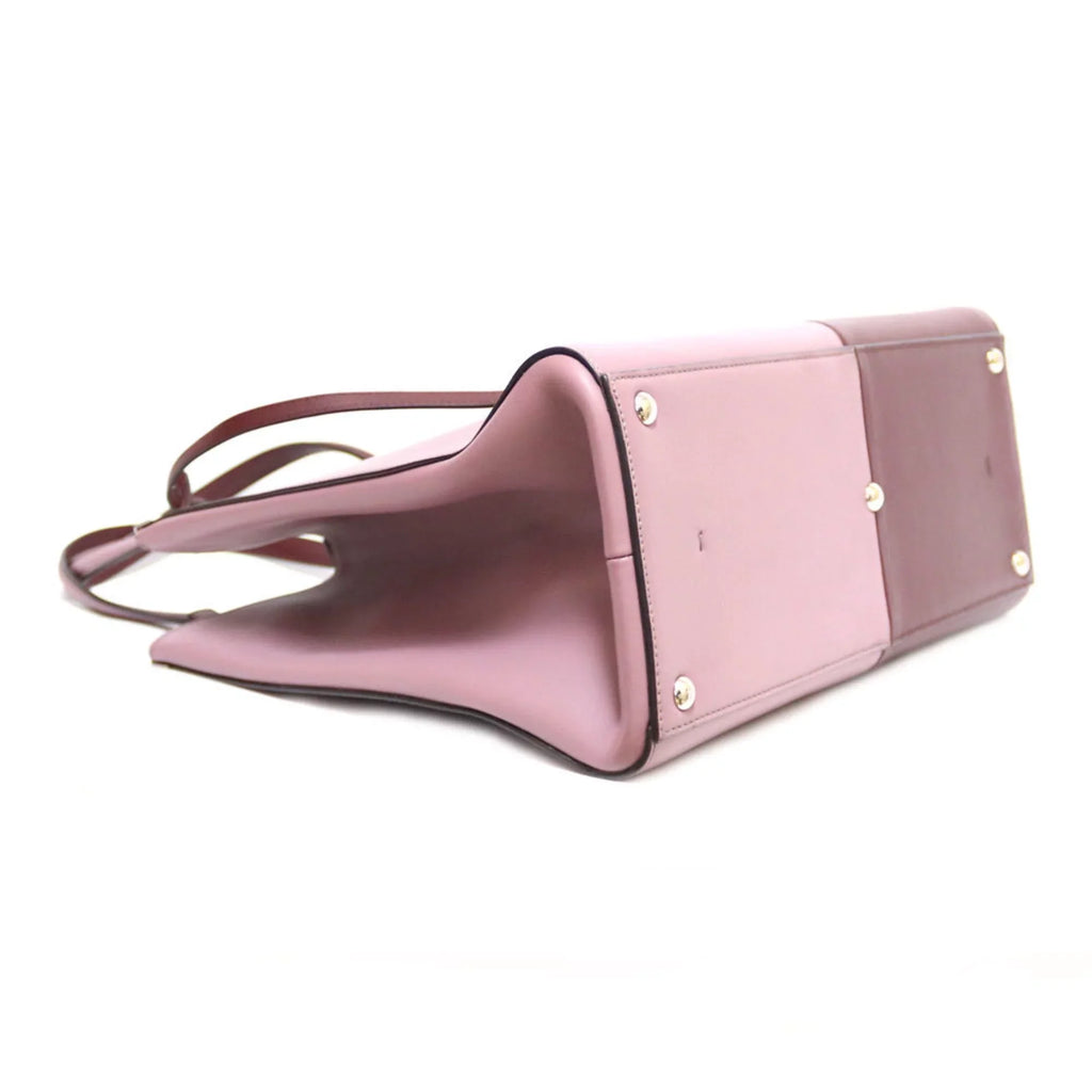 Pre-Owned FENDI Fendi Shoulder Bag Pink Women's Leather (Fair) - Exclusive Design