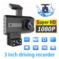 Stylish Onemayship Dual Lens Car Dash Cam Recorder G Sensor 1080P DVR Front and Rear Camera Video