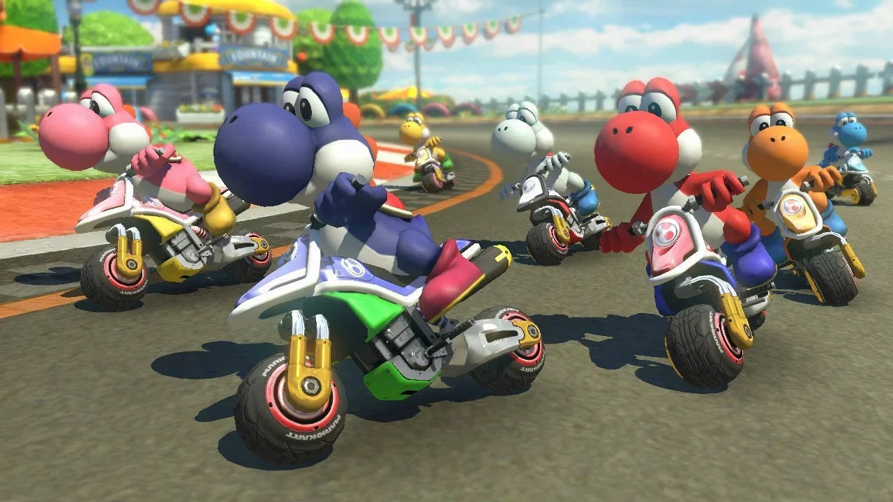 Mario Kart 8 Deluxe Game and Game Caddy