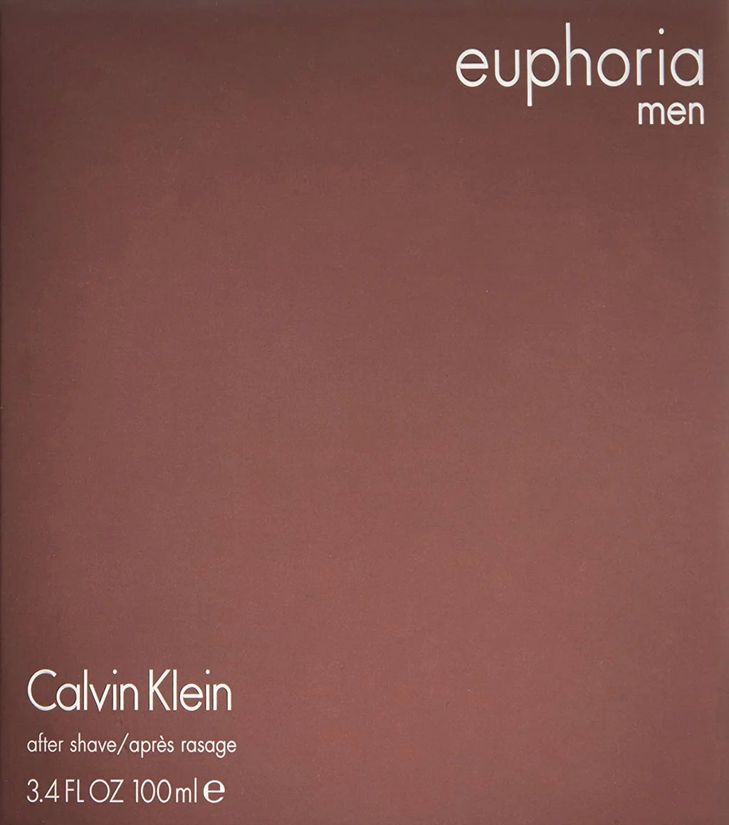 Calvin Klein Euphoria After Shave Splash Men 3.4 Oz - Exclusive Design