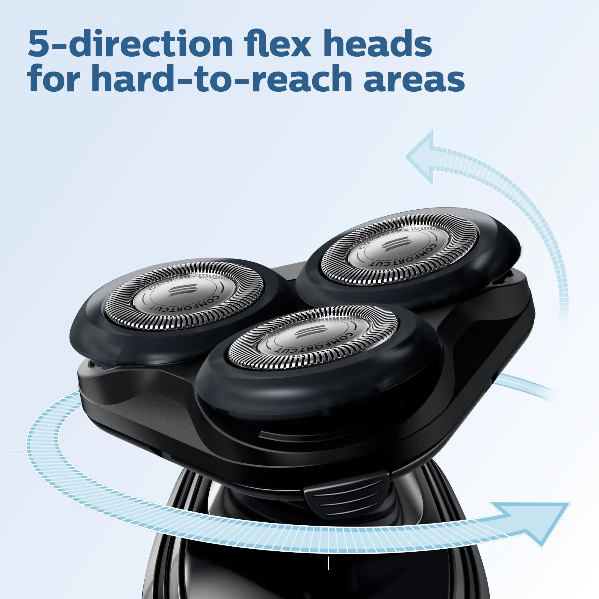 Philips Norelco 5100 Rechargeable Wet/Dry Electric Shaver S5210/81 - Exclusive Design