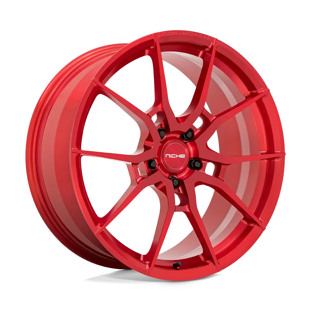 Niche Mono Monoblock Forged Rim M113 20X11 5X115 RED 26MM, T113201190+26 - Exclusive Design