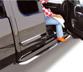 Go Rhino 4148PS 4000 Series Side Steps with Mounting Brackets Kit - Polished Stainless Steel For Ford 97 F-250 HD, Ford 83-96 F-250, Ford 83-97 F-350 (Crew Cab Pickup) - Exclusive Design