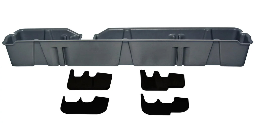 DU-HA 20096 DU-HA Underseat Storage; Incl. Gun Rack/Organizer; Vehicles w/o Factory Subwoofer; Gray; Fits select: 2013-2014 FORD F150 SUPER CAB, 2011-2012 FORD F150