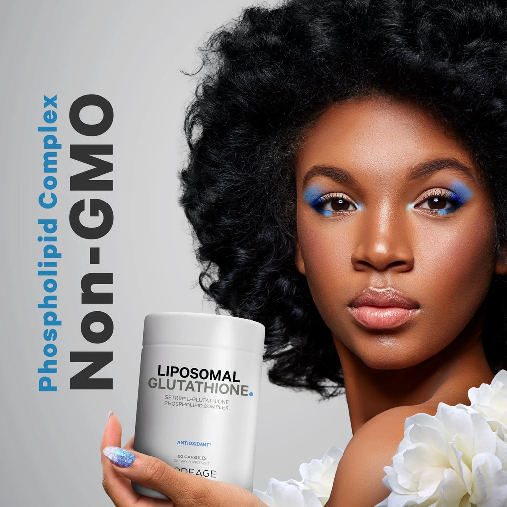 Stylish Codeage Liposomal Glutathione, SetriaÂ® L Glutathione Capsules, Phospholipid Complex, Vegan, Non-GMO, 60 ct
