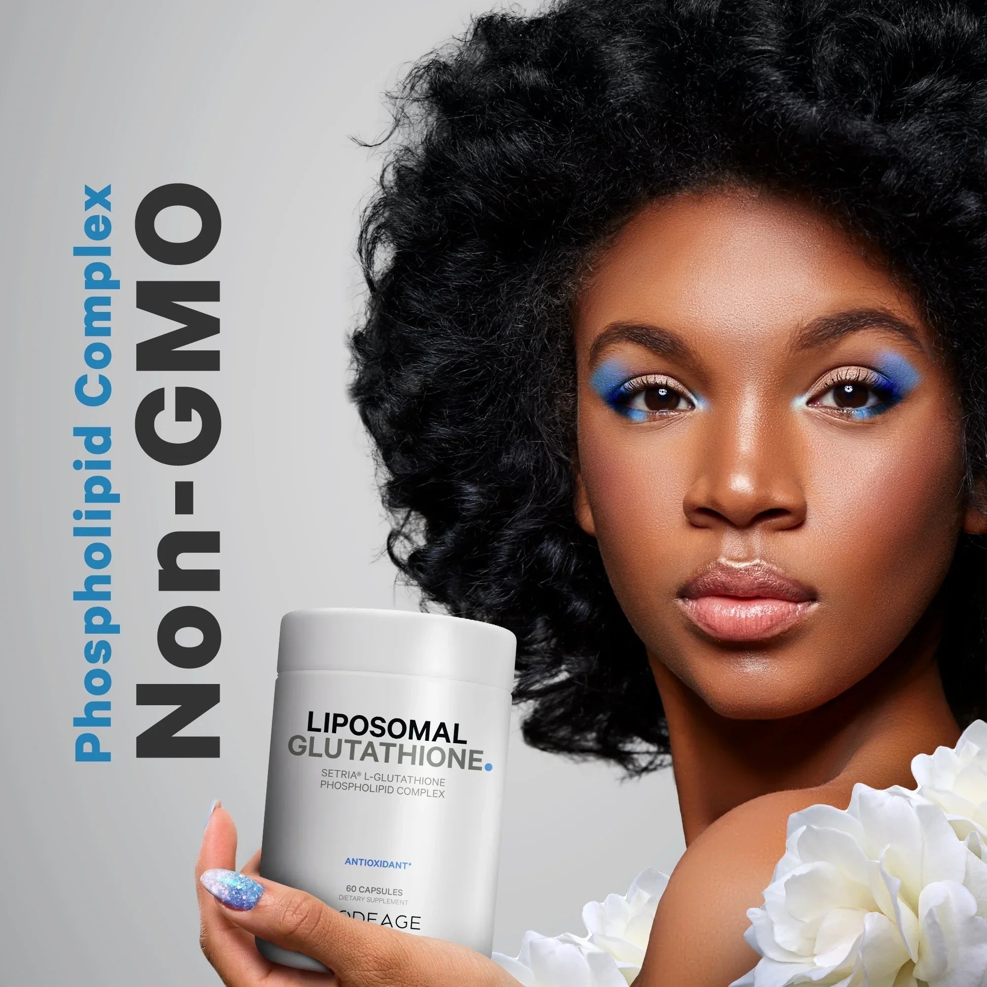 Stylish Codeage Liposomal Glutathione, SetriaÂ® L Glutathione Capsules, Phospholipid Complex, Vegan, Non-GMO, 60 ct