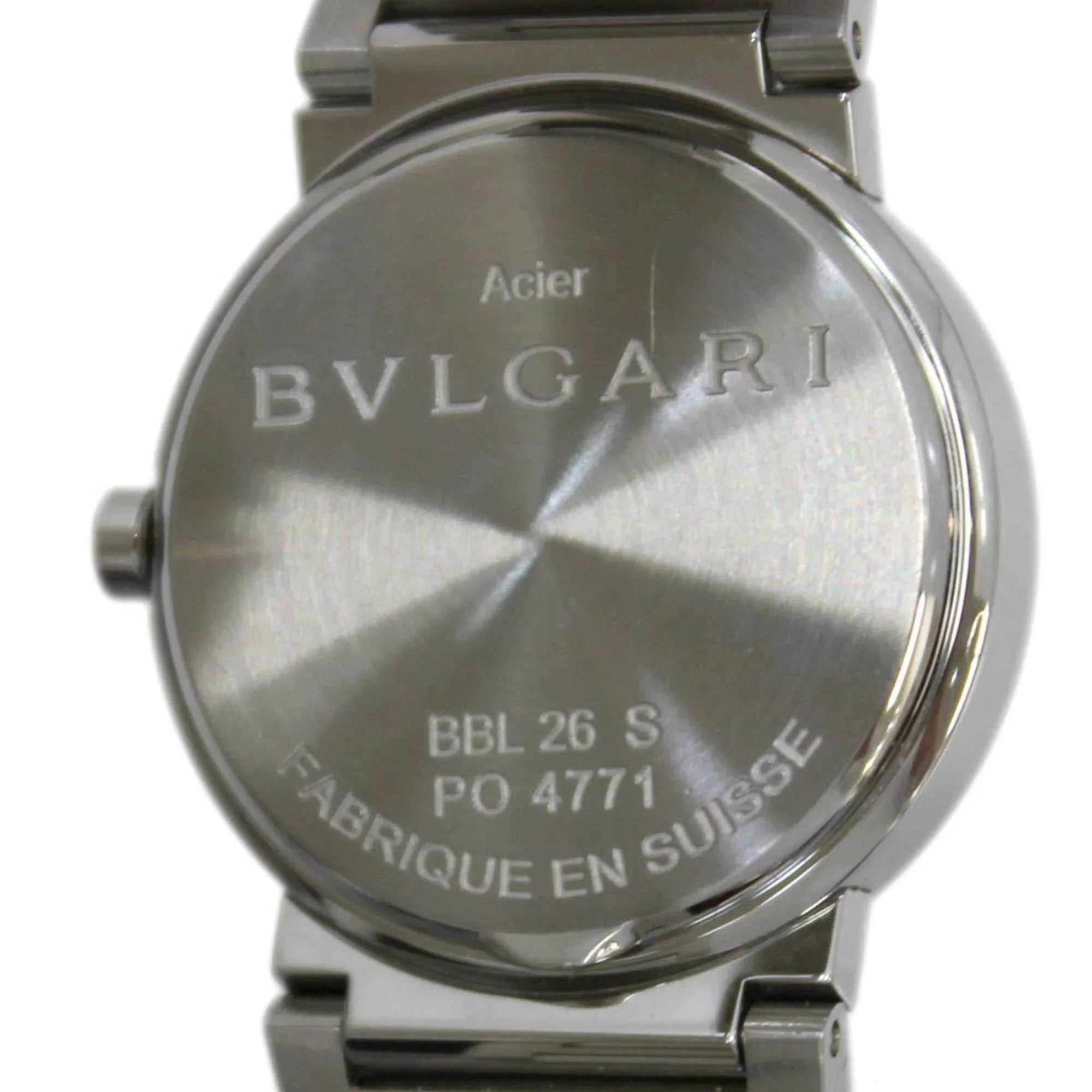 Stylish Pre-Owned BVLGARI Bulgari Bvlgari BB26 quartz watch wristwatch (Good)