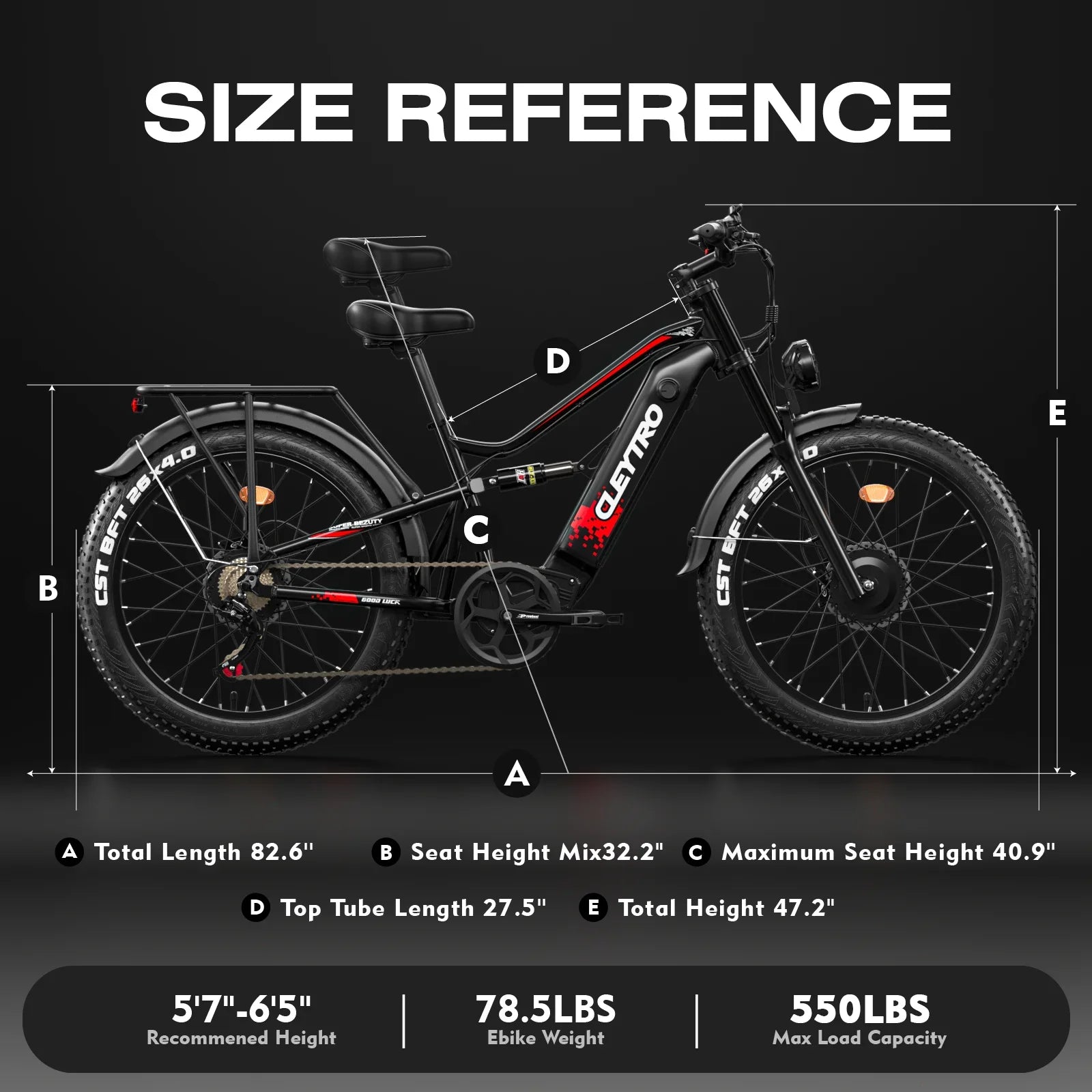 Adult Electric Bike 1500W Electric Bike, 52V 21Ah Removable Battery 26 Inch Fat Tire Off-Road Beach Mountain Electric Bike Full Suspension Dual Hydraulic Disc Brake Commuter Electric Bike 7-Speed Elec - Exclusive Design