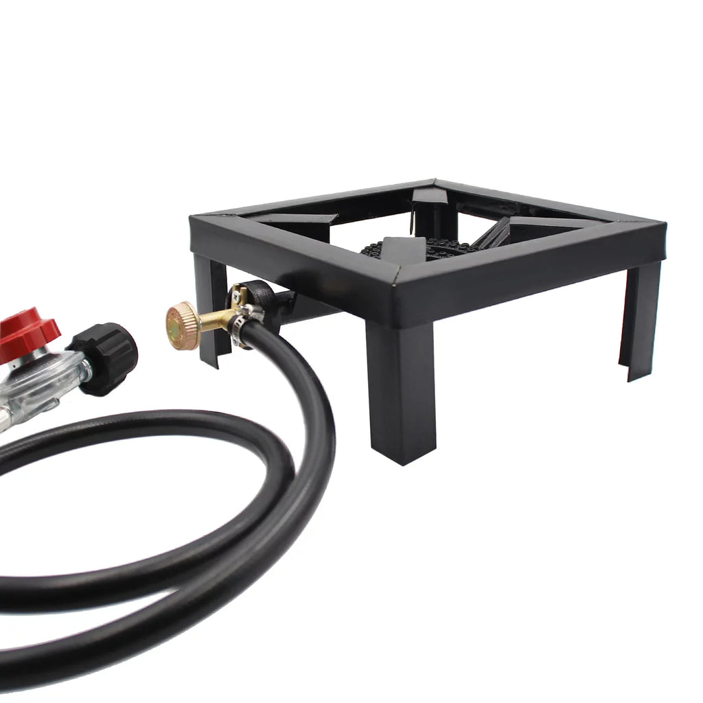 Andoer Portable Fire Control Stove, 8KW Gas Boiling Ring Cast Iron Cooker - Exclusive Design
