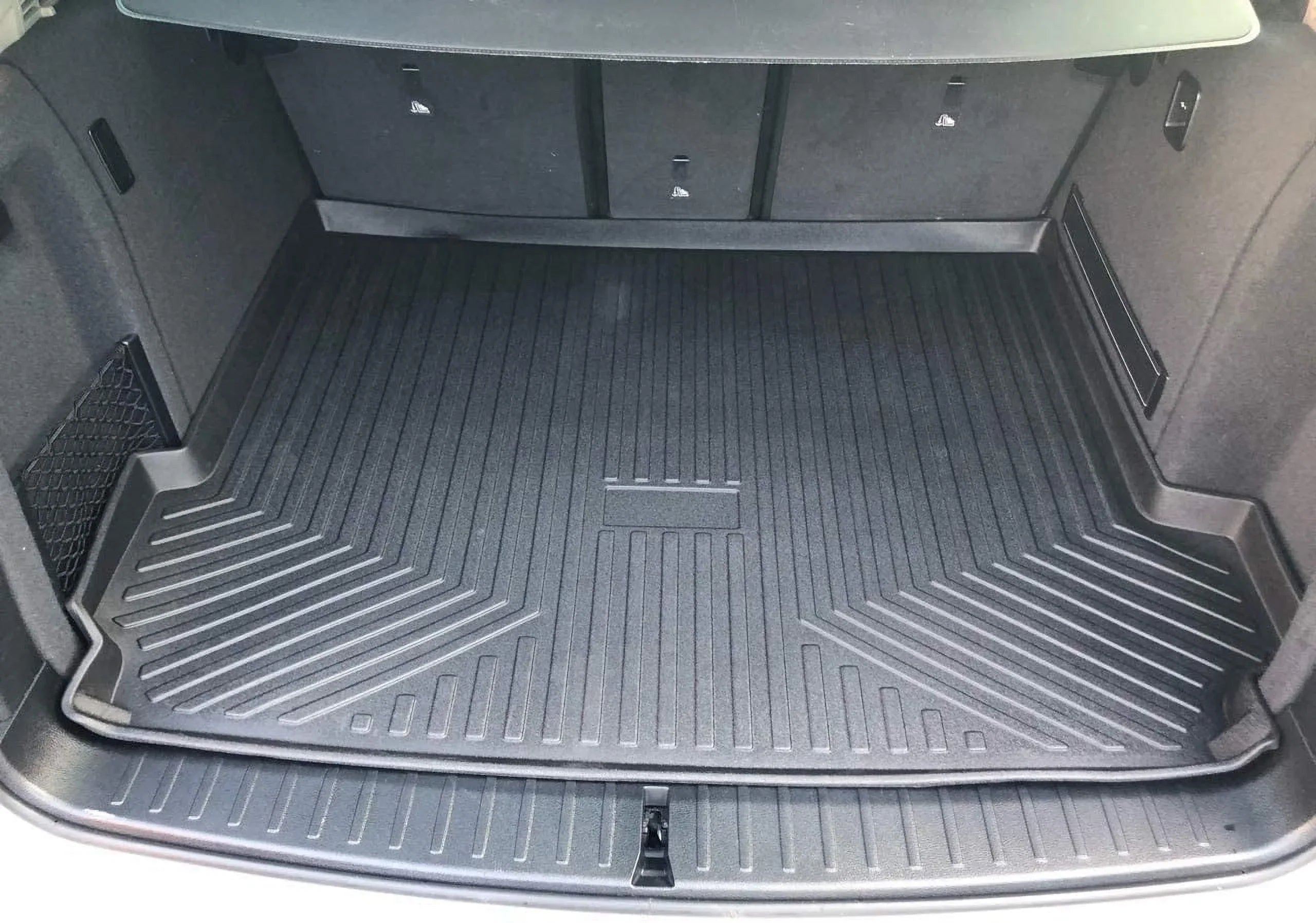 EACCESSORIES EA Cargo Liner â Trunk Mat for BMW X3 2011-2017 â Weather-Resistant Trunk Mats for Cars with Raised Lip â Non-Slip Car Trunk Mat Rubber â Easy to Install â Laser Pre-Cut Design