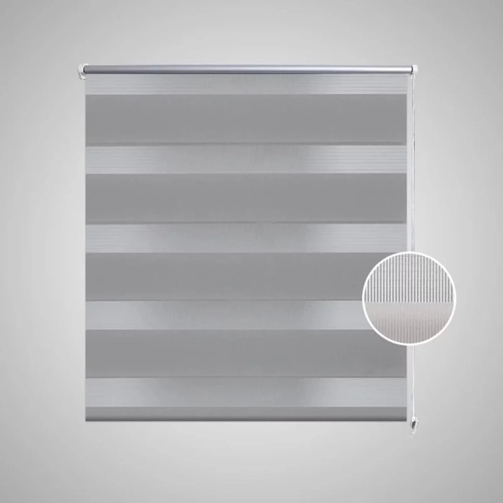Stylish Walmeck Zebra Blind 31.5"x59.1" Gray