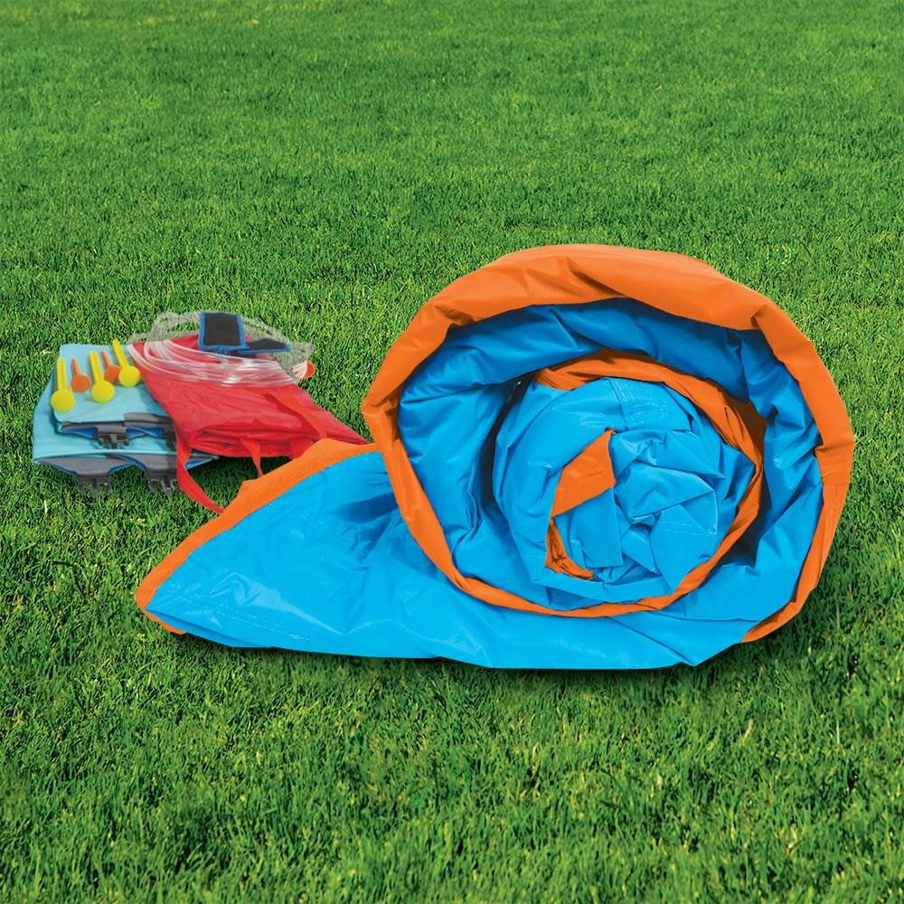 Stylish Banzai Sidewinder Falls Inflatable Kiddie Pool with Slides & Cannons (6 Pack)