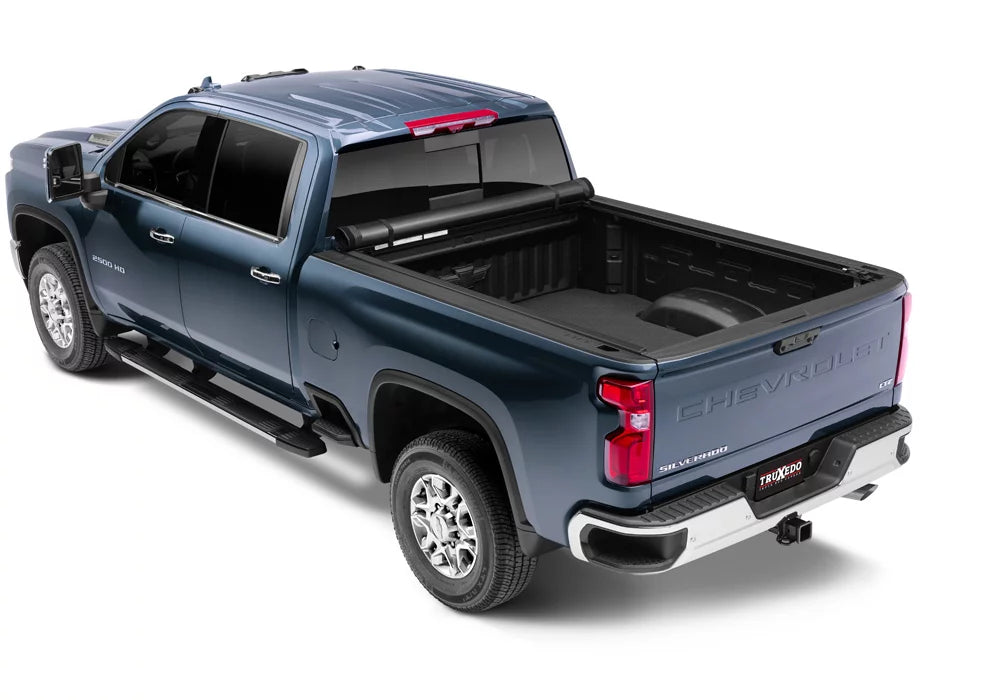 RealTruck TruXedo Pro X15 Soft Roll Up Truck Bed Tonneau Cover | 1473301 | Compatible with 2020-2021 Chevy/GMC Silverado/Sierra 2500/3500HD 6' 10" Bed (82.2")