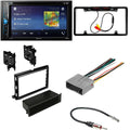 Stylish KIT2519 Bundle with Pioneer Multimedia DVD Car Stereo and Installation Kit - for 2009-2016 Ford Econoline/E-Series / Bluetooth Touchscreen, Backup Camera, Double Din Dash Kit