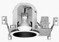 Stylish Halo Silver 6 in. W Aluminum LED Recessed Lighting Housing