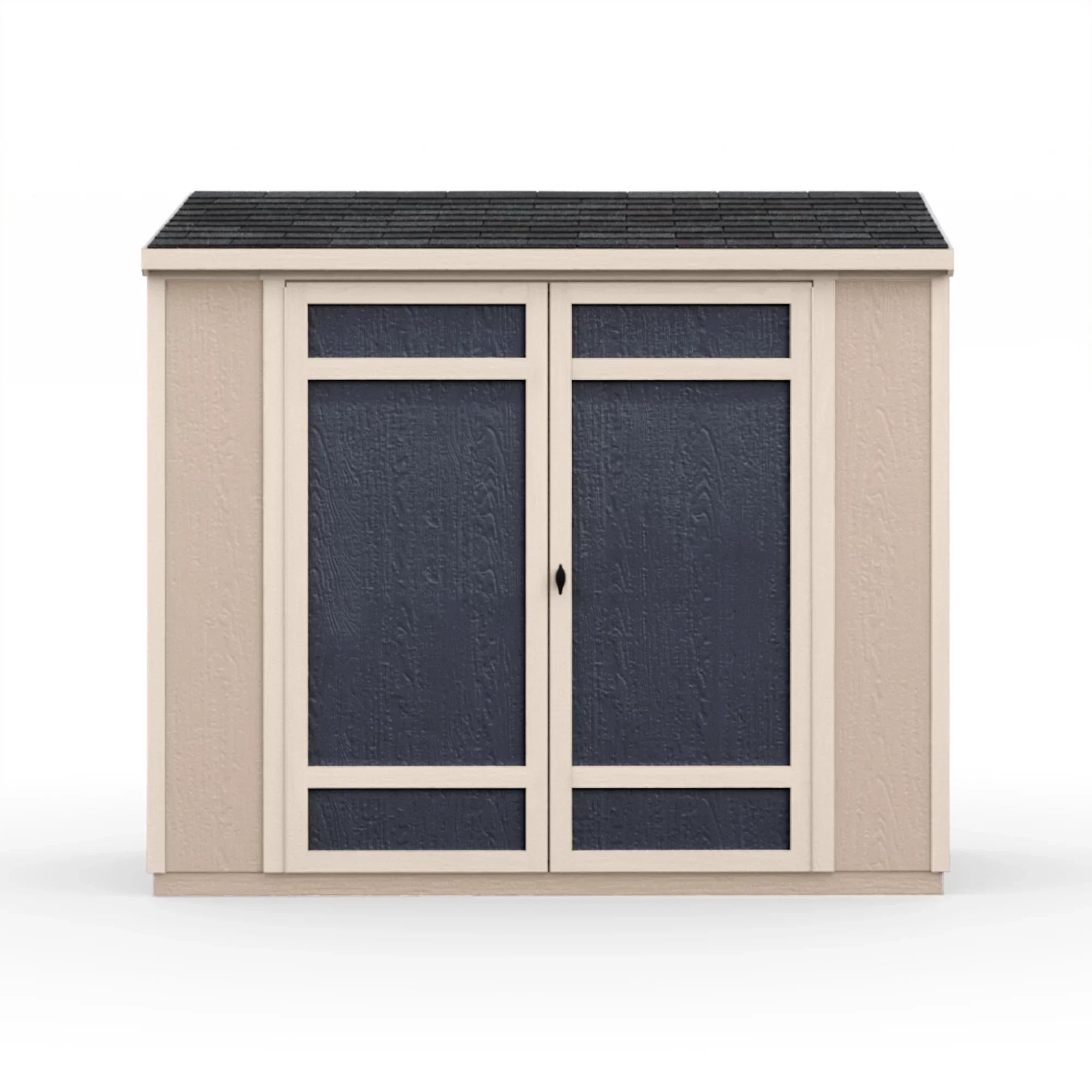Handy Home Products Fremont 4 ft. x 8 ft. Lean-To Storage Shed - Exclusive Design