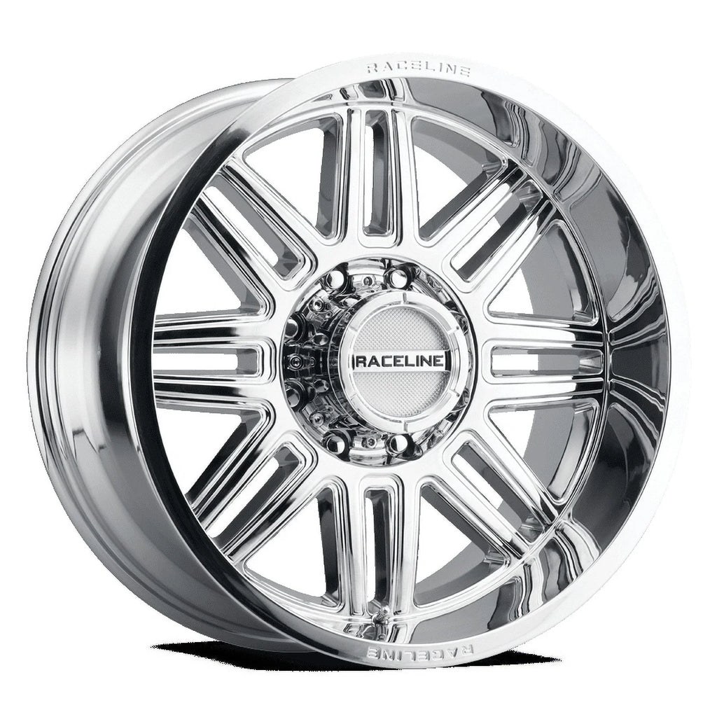 Raceline 948C-SPLIT 20" Cast Aluminum Wheel, SPLIT CHROME 20X10 6X139.7 -19mm - Exclusive Design