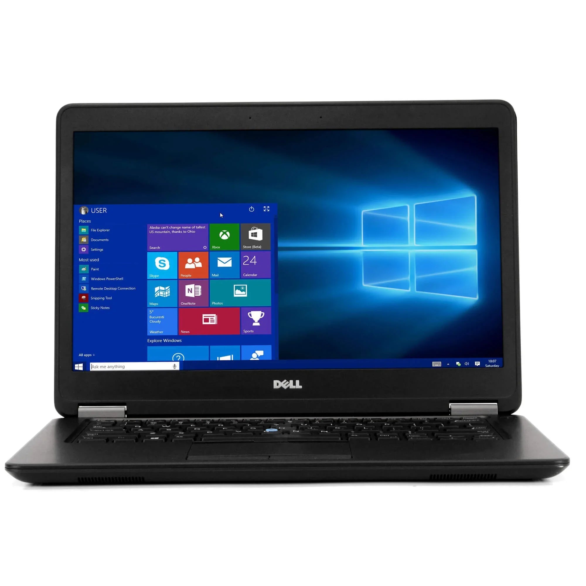 Stylish E7450 Laptop Computer, 2.90 GHz i5 Dual Gen 5, 4GB DDR3 RAM, 120GB Solid State Drive (SSD) SSD Hard Drive, Windows 10 Professional 64Bit, 14" Screen Used