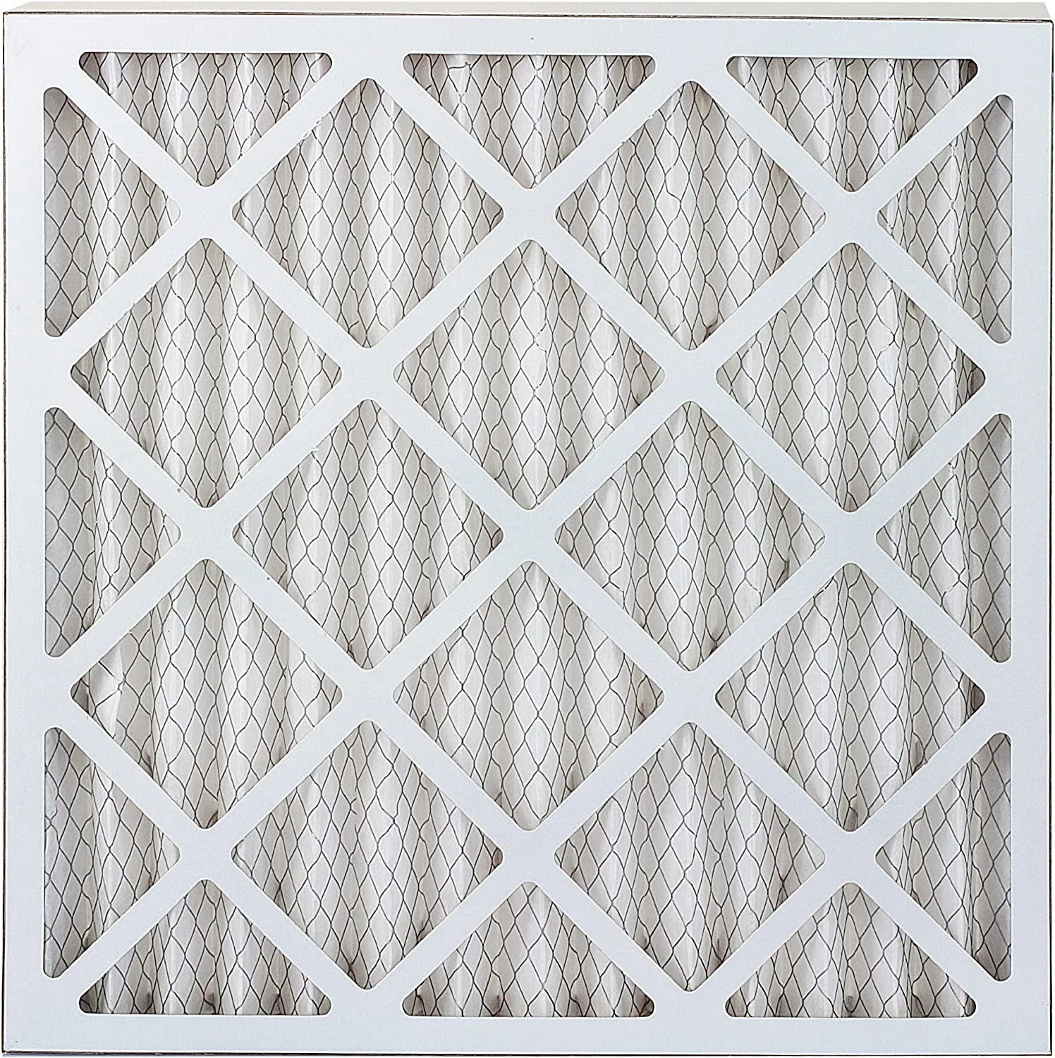 Filterbuy 14x14x4 MERV 8 Pleated HVAC AC Furnace Air Filters (4-Pack) - Exclusive Design