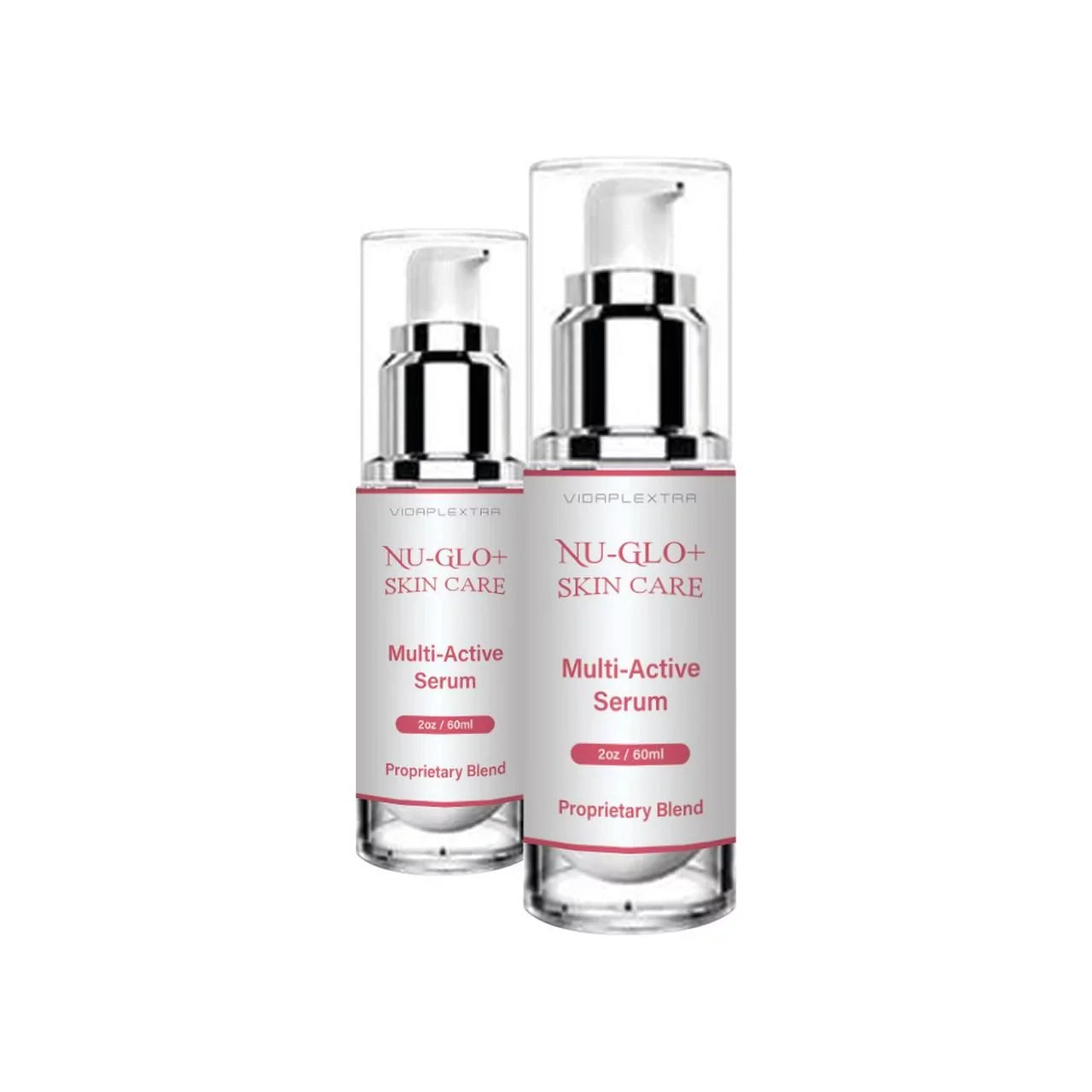 (2 Pack) Nu-Glo+ Skincare - Nu-Glo+ Skincare Serum - Exclusive Design