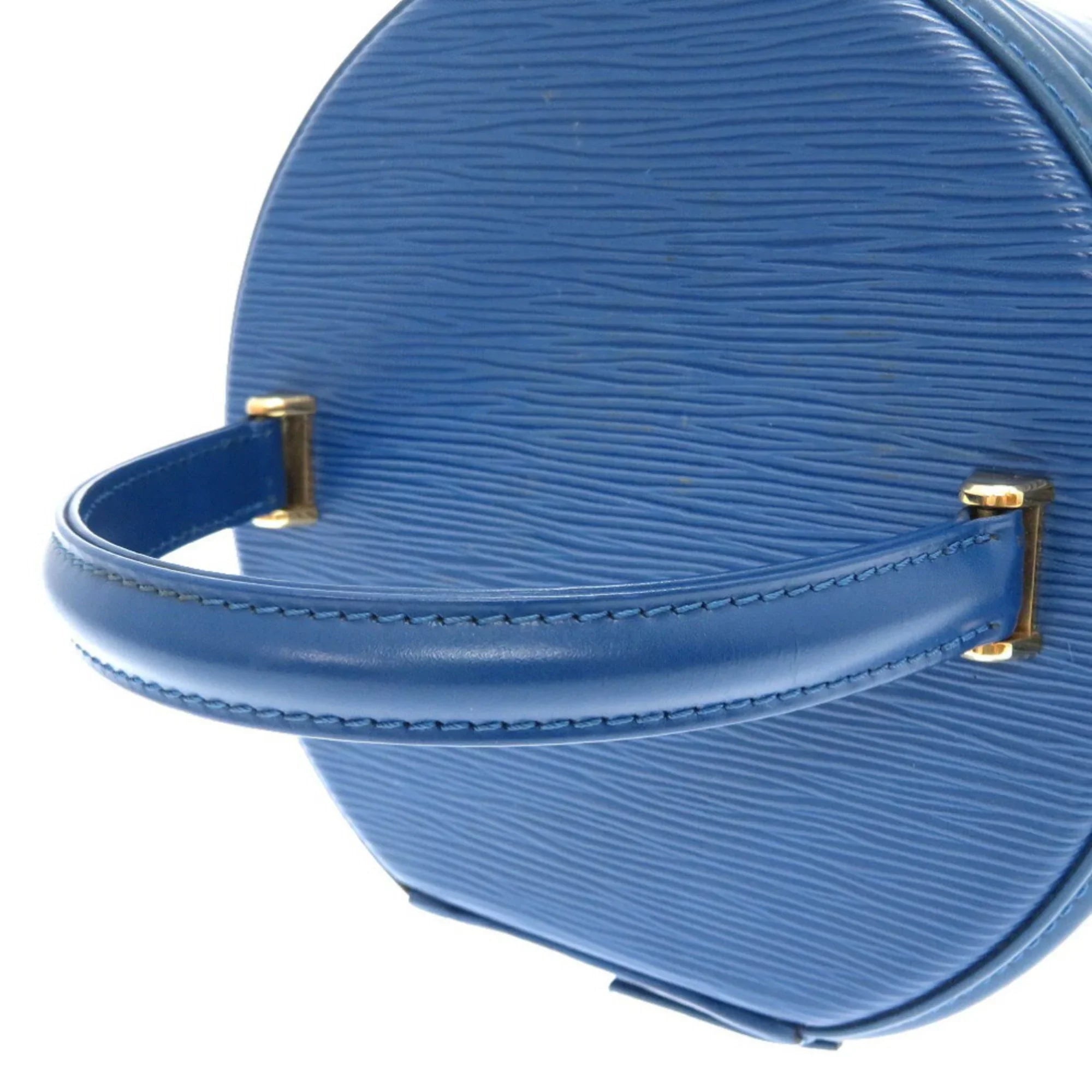 Stylish Pre-Owned Louis Vuitton Epi Cannes Blue M48035 Handbag Bag LV 0101 LOUIS VUITTON (Fair)