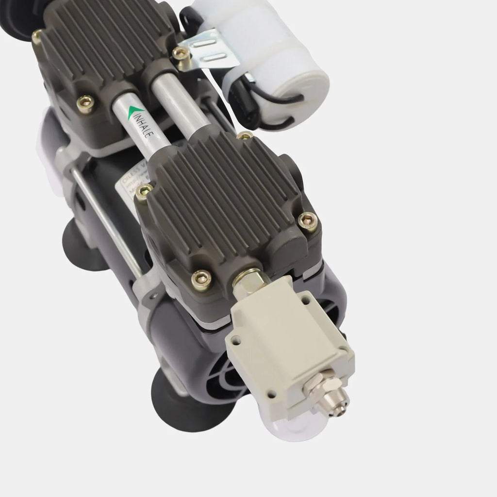 95kpa Industrial Oilless Diaphragm Vacuum Pump Oil Free Vacuum Pump+Air Filter - Exclusive Design
