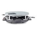 swissmar kf-77067 8-person matterhorn oval raclette w/ granite stone grill top - Exclusive Design