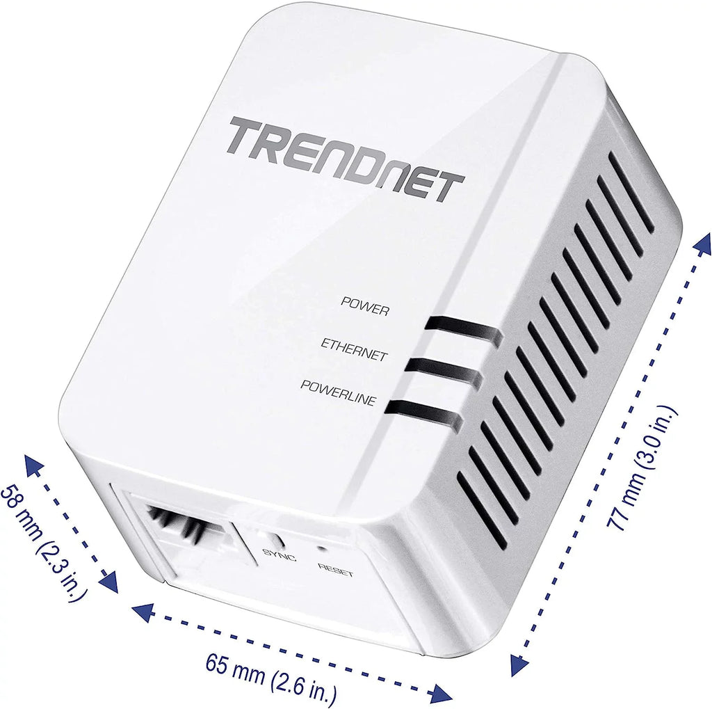 Stylish TRENDnet TPL-422E Powerline 1300 AV2 Adapter