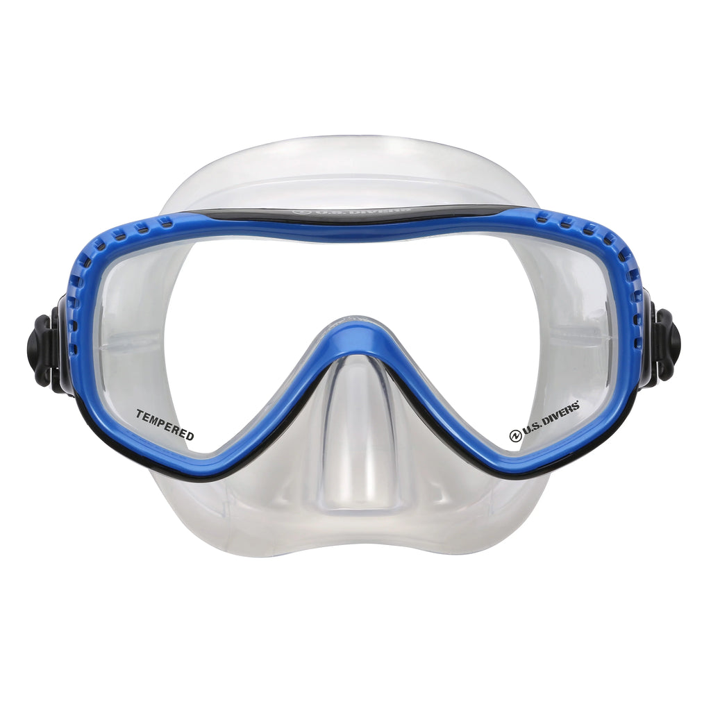 U.S. Divers Pakala Explore Series Snorkel Set for Adults Large/Extra Large, Dual-composite fin blade for excellent snap, power and styling, comfortable Mask - Exclusive Design