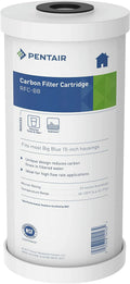 Pentair Pentek RFC-20BB Big Blue Carbon Water Filter 20-Inch Whole House Heavy Duty Radial Flow Carbon Replacement Cartridge with Granular Activated Carbon (GAC) Filter 20" x 4.5&#