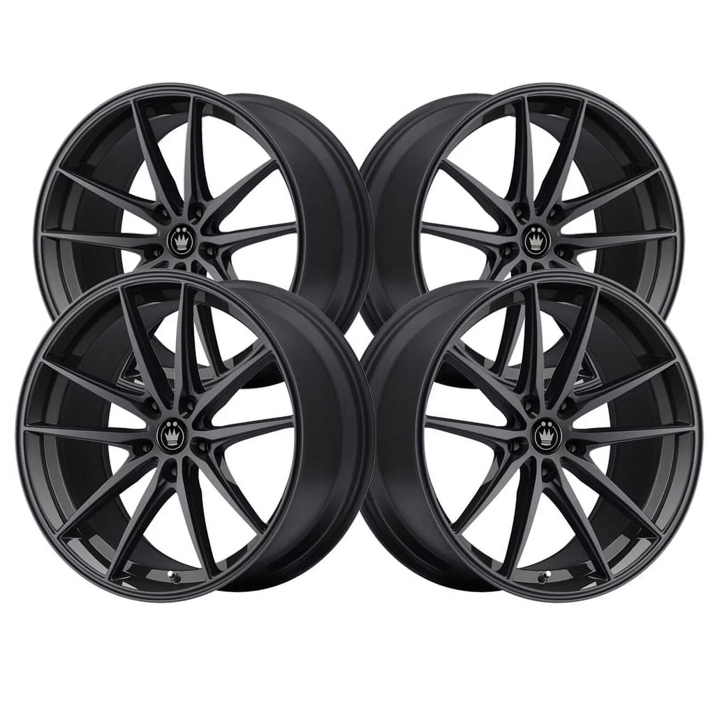 Stylish Konig 37B Oversteer 16x7.5 5x100 +45et Gloss Black Wheel