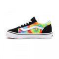 Vans Old Skool VN0A4UHZ99E1 Unisex Kid's Black/Multicolor Skateboard Shoes C1751 (5)
