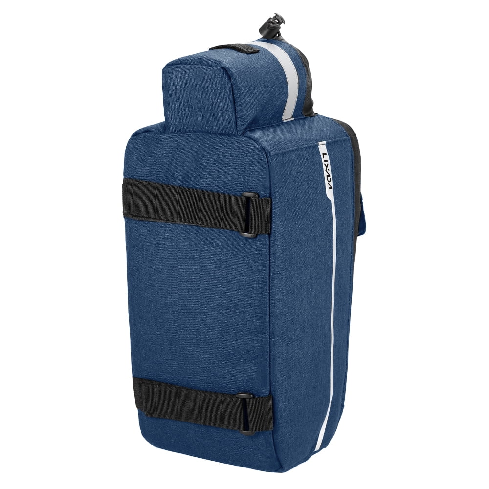 Stylish Lixada Insulated Trunk Cooler Bag Cycling Rear Rack Storage Luggage Bag Reflective MTB Bike Pannier Bag Shoulder Bag
