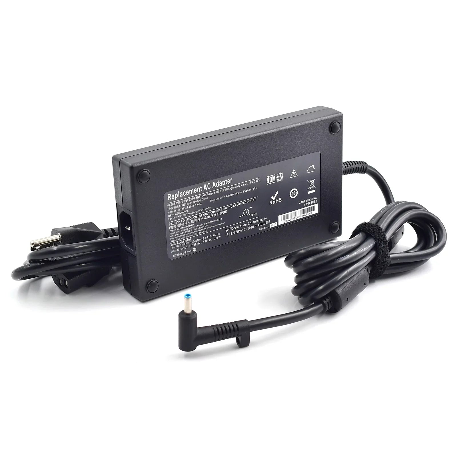 19.5V 10.3A 200W Adapter Charger for OMEN Pavilion Gaming 15 17 Envy 15 4.5*3.0mm TPN-CA03 TPN-DA10 TPN-LA21