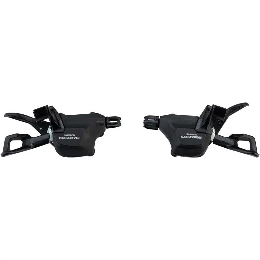 Shimano Deore M6000-I 2/3 x 10-Speed I-Spec II Shift Lever Set, Black