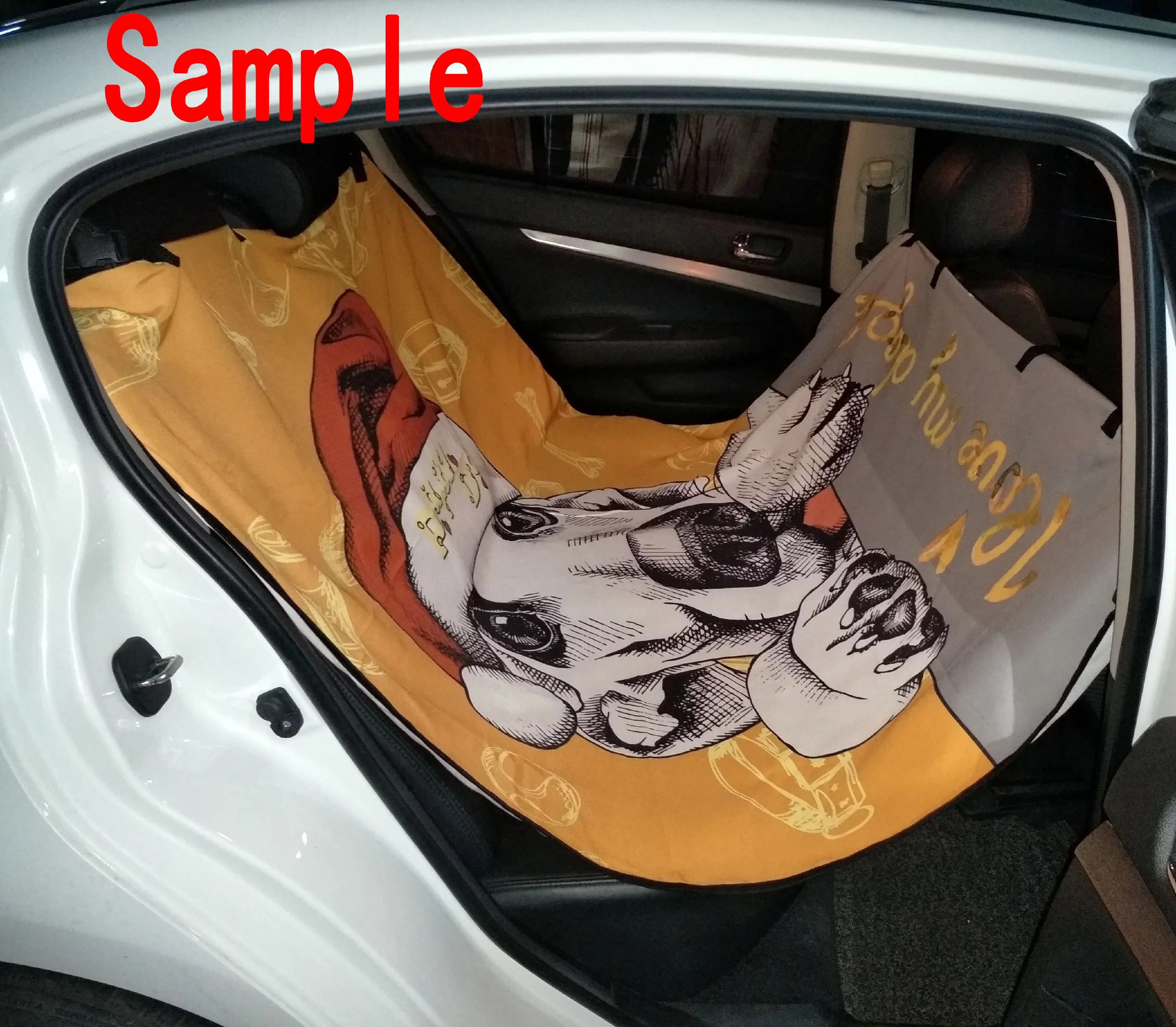 GCKG Mandala Trippy Psychedelic Abstract Painting Pet Car Seat Cover Dog Car Seat Mat Hammock Cargo Mat Trunk Mat For Cars Trucks and SUV 54x60 inches