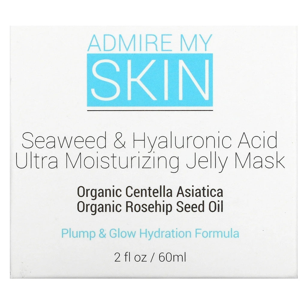 Stylish Admire My Skin Seaweed & Hyaluronic Acid Ultra Moisturizing Jelly Beauty Mask, 2 fl oz (60 ml)